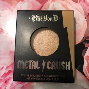 KatVonD gammaray Metal Crush highlighter New in box